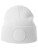 Wind-S Circular Patch Beanie — biela One Size