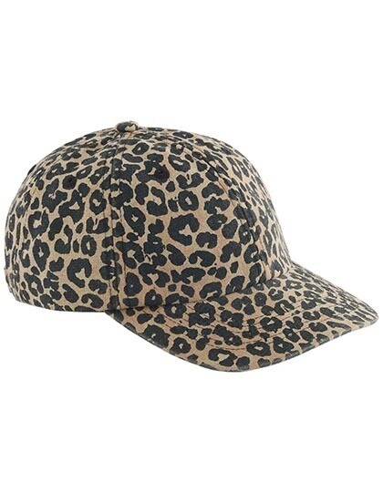 Leopard Print 6 Panel Cap
