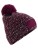 Ramble Patch Pom Beanie — vínová One Size
