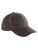 Wool Blend Check Cap — hnedá One Size