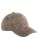 Wool Blend Check Cap — hnedá svetlá One Size