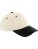 Contrast Peak Corduroy Cap — čierna One Size