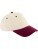 Contrast Peak Corduroy Cap — bordová One Size