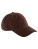 Corduroy Dad Cap — hnedá One Size