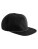 EarthAware® Organic Cotton 5 Panel Rope Cap — čierna One Size
