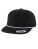 YP CLASSICS Unstructured Corduroy cap with braid rope — čierna One Size