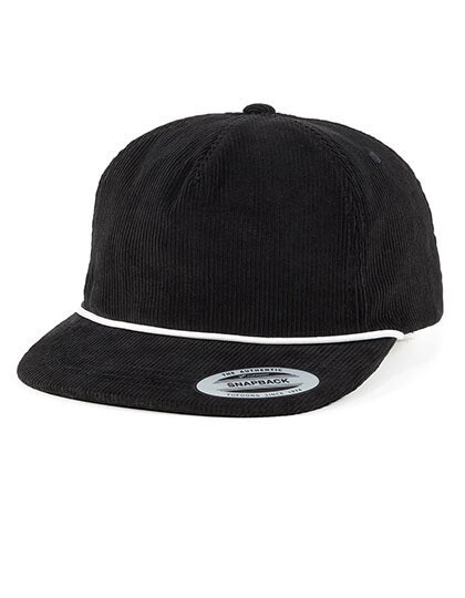 YP CLASSICS Unstructured Corduroy cap with braid rope
