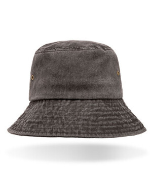 Pure Cotton Vintage Bucket Hat — vintage čierna S/M