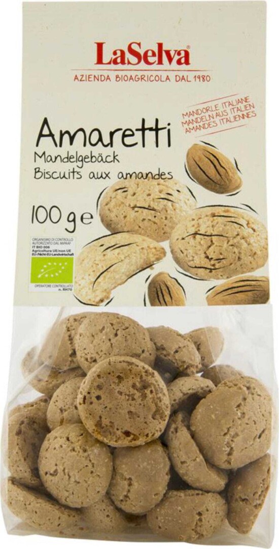BIO Amaretti mandľové sušienky