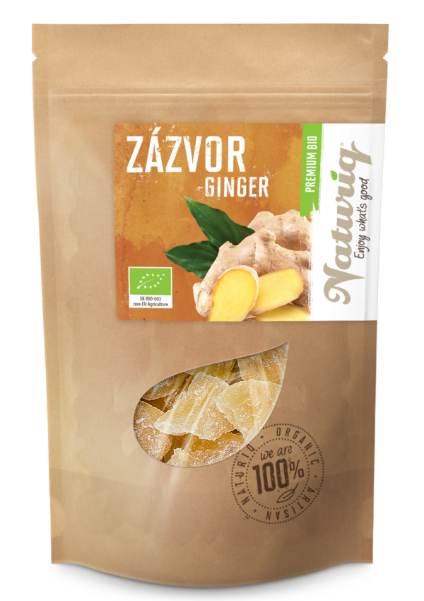 BIO kryštalizovaný zázvor