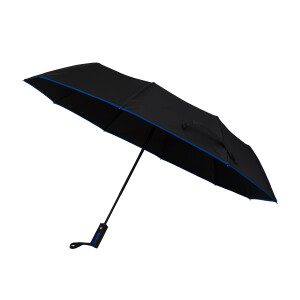 CLARIMO automatický skladací dáždnik — modrá 1020 x 1020 x 640 mm