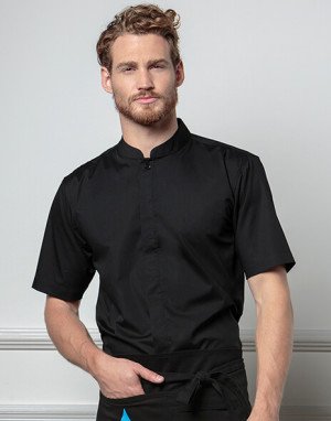 Barmanská košeľa Bargear Mandarin Collar - Reklamnepredmety