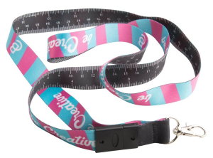 Subyard E lanyard sa sublimáciou na zákazku
