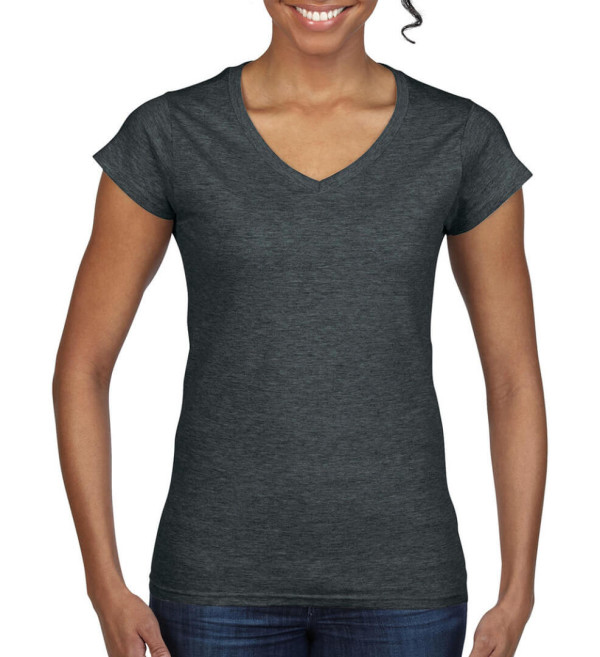 Dámske tričko Softstyle V-Neck