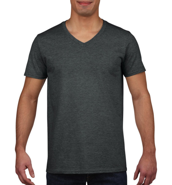 Pánske tričko Softstyle V-Neck