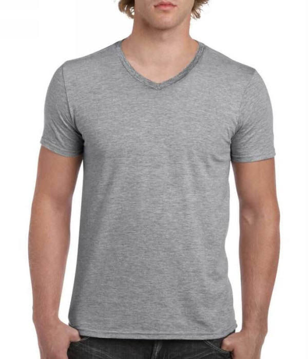 Pánske tričko Softstyle V-Neck