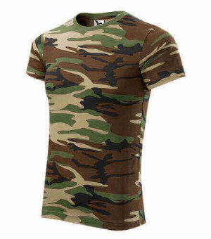 Tričko Camouflage - Reklamnepredmety
