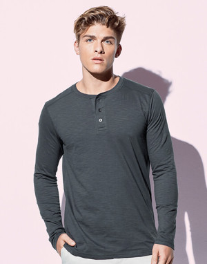Pánske tričko Shawn s dlhým rukávom - Reklamnepredmety