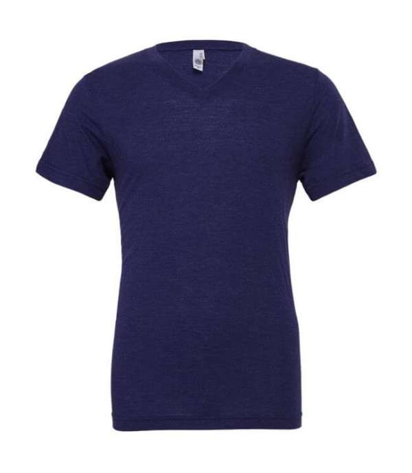 Unisex tričko Triblend V-neck