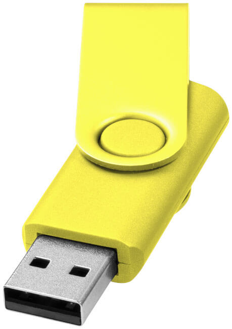 Kovový USB Rotate, 4 GB