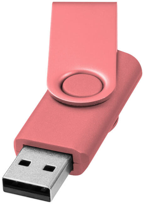 Kovový USB Rotate, 4 GB