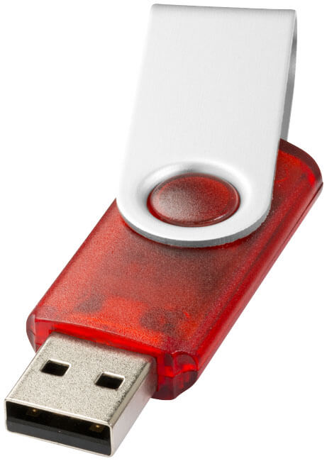 Priesvitný USB Rotate, 4GB