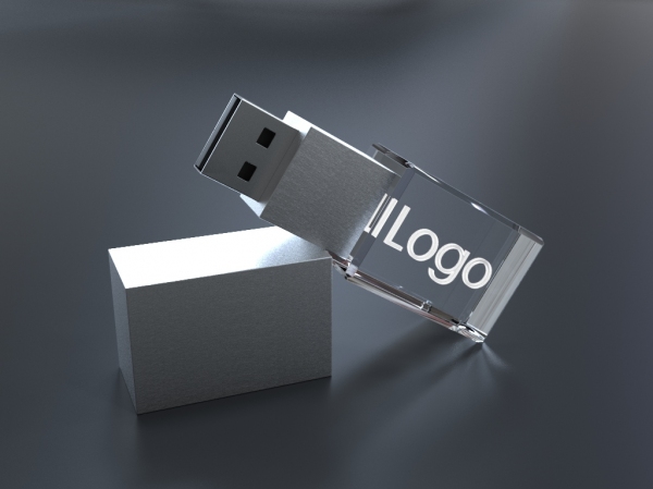 3D kryštál USB kľúč