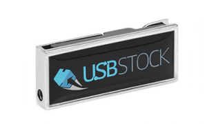 USB PDslim-24 - Doming Živicová nálepka - Reklamnepredmety
