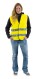 Žltá vesta s dvoma reflexnými pruhmi HERO - 56-0399006-04 - variant In 56-0399006