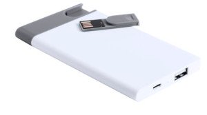 Spencer USB power banka s USB flash diskom - Reklamnepredmety