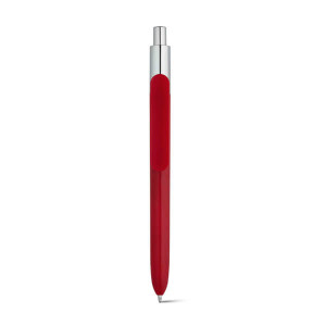 KIWU Chrome. ABS guľôčkové pero s lesklým povrchom a viečko s chrómovým vzhľadom - Reklamnepredmety