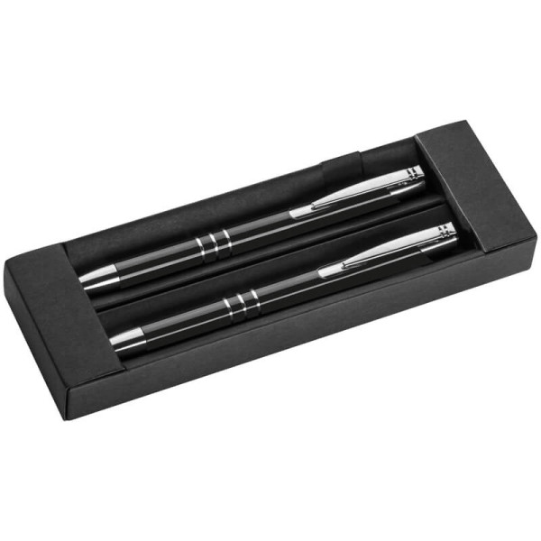 Set kovového pera a ceruzky