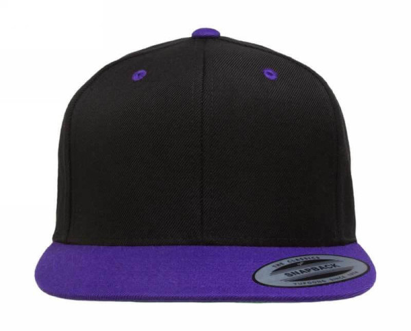 Dvojfarebná klasická šiltovka Snapback