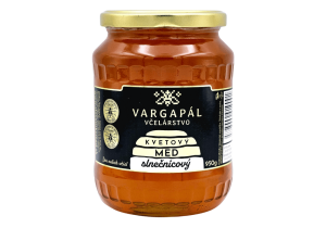 Slnečnicový med 950 g — transparentná