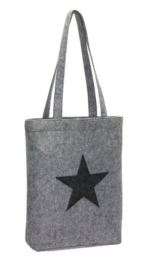 Nákupná taška z plsteného materiálu"Star Dust" - Reklamnepredmety