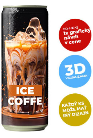 Ľadová káva v plechovke 250 ml - Reklamnepredmety
