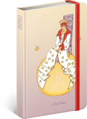 Notes Malý princ – King, linajkovaný, 11 × 16 cm - Reklamnepredmety