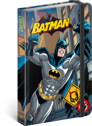 Notes Batman – Power, linajkovaný, 11 × 16 cm - Reklamnepredmety