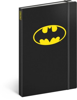 Notes Batman – Signal, linajkovaný, 13 × 21 cm - Reklamnepredmety