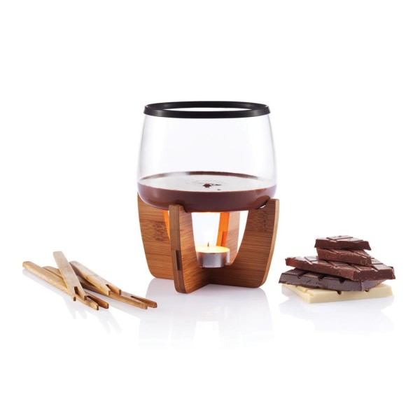 Cocoa chocolate fondue set sada na čokoládové fondue