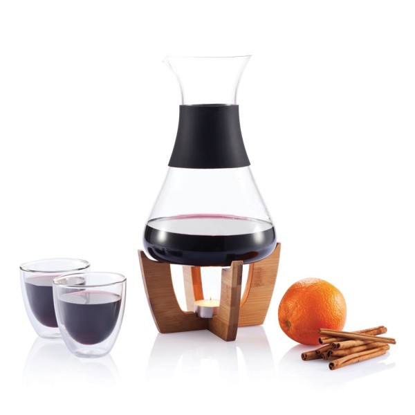 Glu mulled wine set with glasses sada na varené víno s 2 pohármi