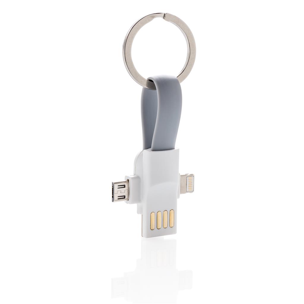 3-in-1 keychain cable kľúčenka s káblom 3 v 1