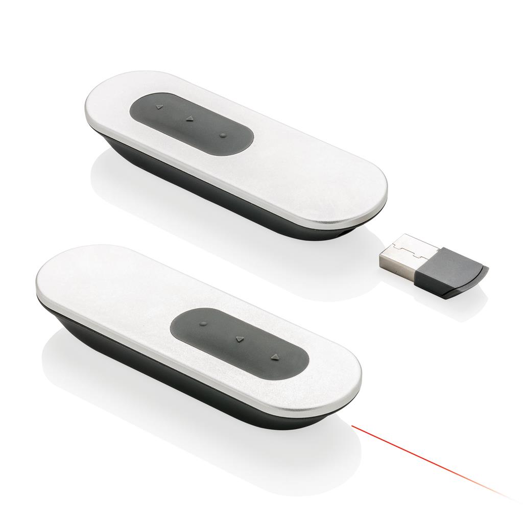 Flat laser pointer and presenter