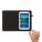 Reklamnepredmety Komo 7-8” universal leather portfolio univerzálne kožené dosky