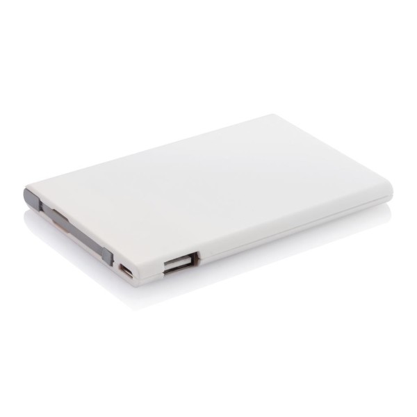 2.500 mAh ultratenká powerbanka s integrovaným káblom