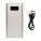 Reklamnepredmety 10.000 mAh powerbank with quick charge powerbanka s funkciou rýchleho nabíjania