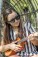 Reklamnepredmety Wireless speaker sunglasses slnečné okuliare s bezdrôtovým reproduktorom
