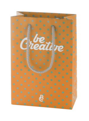 CreaShop M stredná papierová nákupná taška na zákazku - Reklamnepredmety