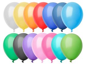 CreaBalloon balóniky v pastelových farbách