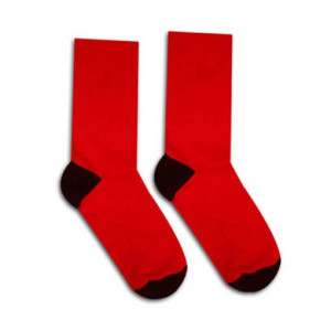 Ponožky Basic červené - Reklamnepredmety